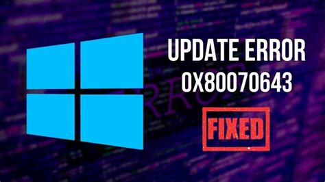 Fix Windows Kb Update Error X Need To Manually