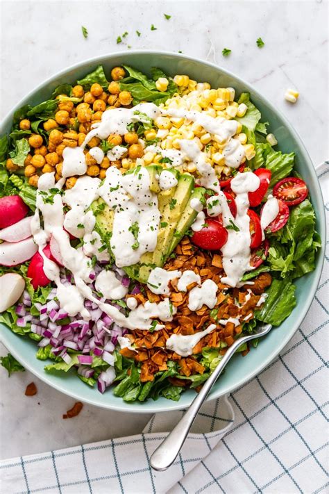 This Is The Most Amazing Vegan Cobb Salad Recipe And It Is Healthy And