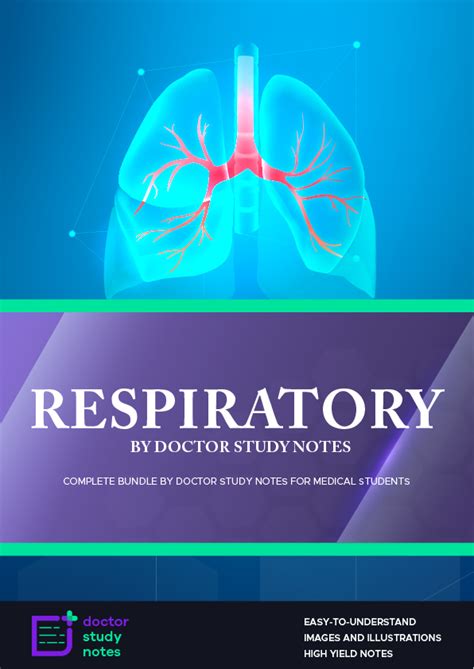 Respiratory Study Guide For Medical And Nursing Students Doctor Study