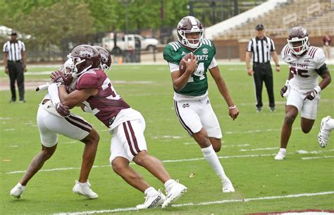 Mississippi State football spring game: Tulu Griffin, Zach Arnett