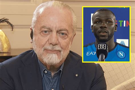 Messaggio Di Koulibaly A De Laurentiis Parole Da Brividi Dopo La