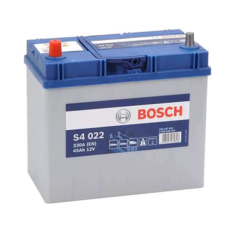 ᐈ Bosch S4022 Batería Coche 45Ah 330A IZQ Volta Baterías