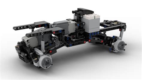 Lego Moc 4x4 Control 2l Chassis By Stily Rebrickable Build With Lego