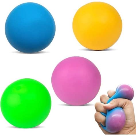 Lot De Balles Anti Stress Color Es Fidget Balls Jouets Anti Stress