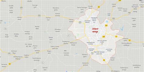 Jaipur City Map