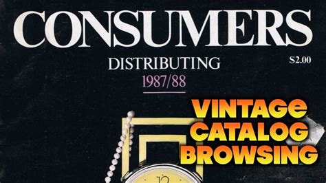 Consumers Distributing Catalogue Catalog Library