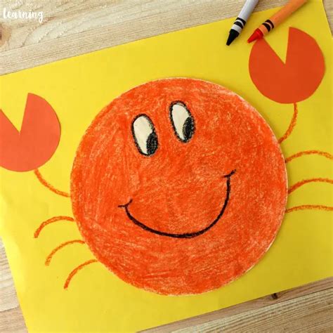 30 Easy Crab Crafts Ideas For Kids To Enjoy