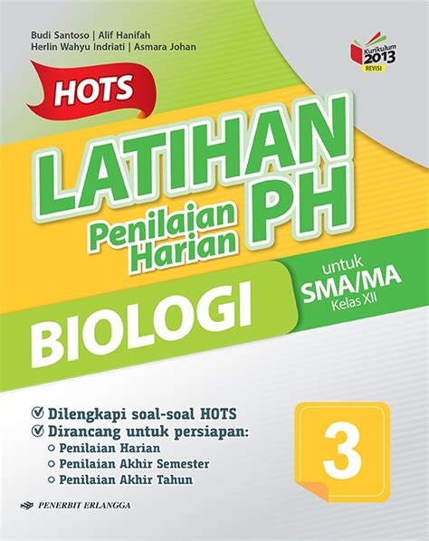 Jual Buku SMA HOTS LATIHAN PENILAIAN HARIAN BIOLOGI SMA MA KLS XII