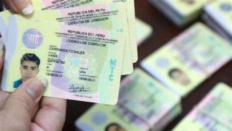 Renueva Tu Licencia De Conducir En Perú Requisitos