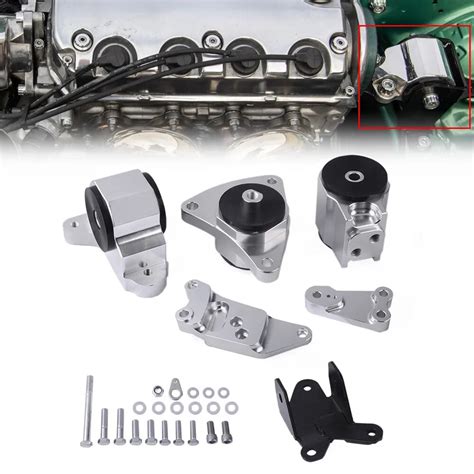 Engine Swap Mount Kit For 02 06 Acura Rsx Dc502 05 Ep3 Billet Aluminum Engine Motor Mounts For