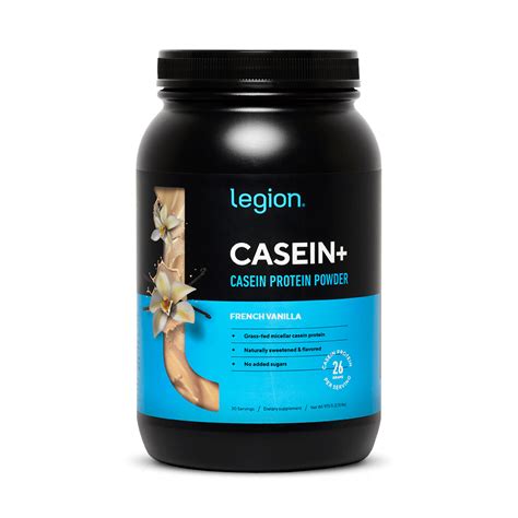 Natural Casein Protein Powder | Legion Casein+