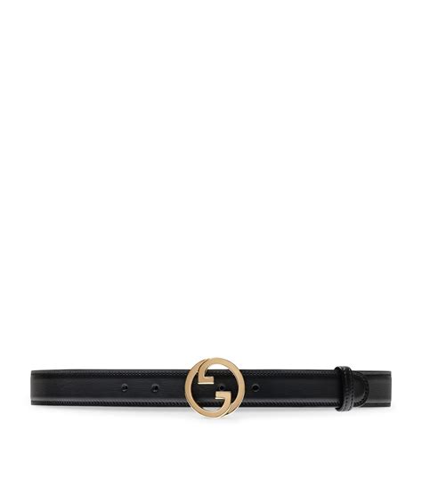 Gucci Leather Interlocking G Belt Harrods Sa