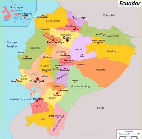 Mapa Politico Del Ecuador Con Sus Provincias Y Capitales Actualizado Images Nbkomputer