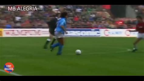 Diego Maradona Craziest Dribbling Skills Ever Hd Youtube