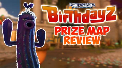 Prize Map Review Birthdayz Plants Vs Zombies Battle For