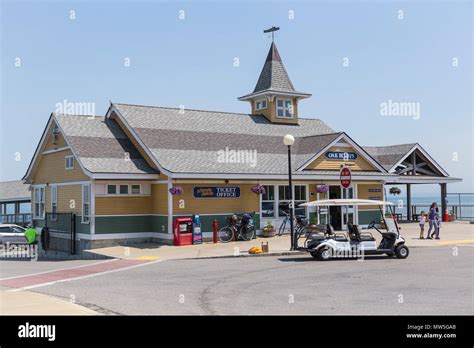 The Steamship Authority Ticket Office Serving The Ferry Terminal In Oak