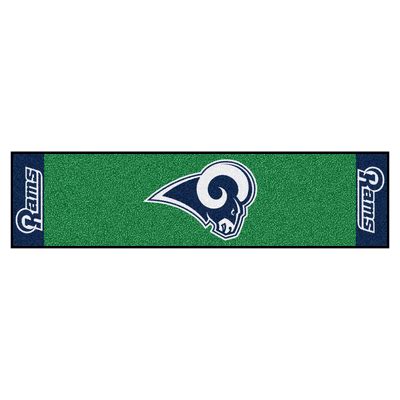 Los Angeles Rams Golf Putting Green Mat