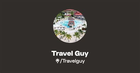 Travel Guy Instagram Facebook Linktree