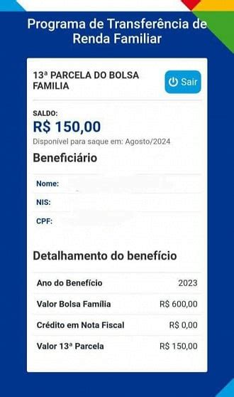 Calendário 13º Bolsa Família 2024 Veja As Datas De Pagamento