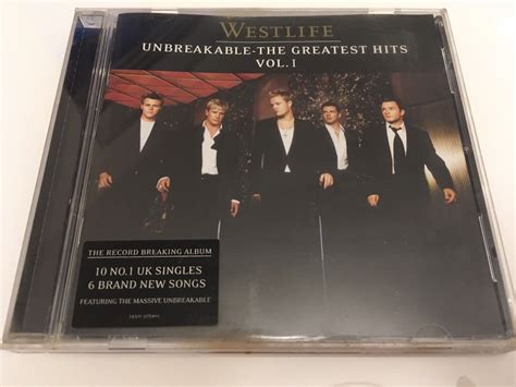 Westlife Unbreakable The Greatest Hits Vol 1 2002 For Sale