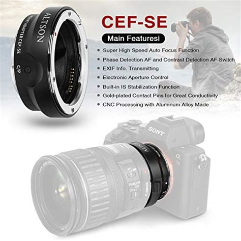 Altson EF EF S Lens To Sony E Mount T Smart Adapter CEF SE Pricepulse