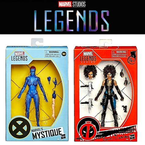 Misb Marvel Legends Deadpool Domino Mystique X Men 2000 Movie 20th