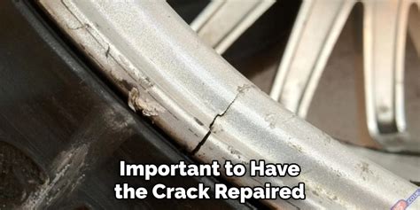 how to fix a cracked rim aluminum