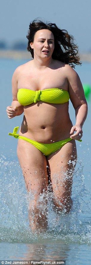 Bb S Chanelle Hayes Displays Fuller Curves In Tiny Green Bikini On