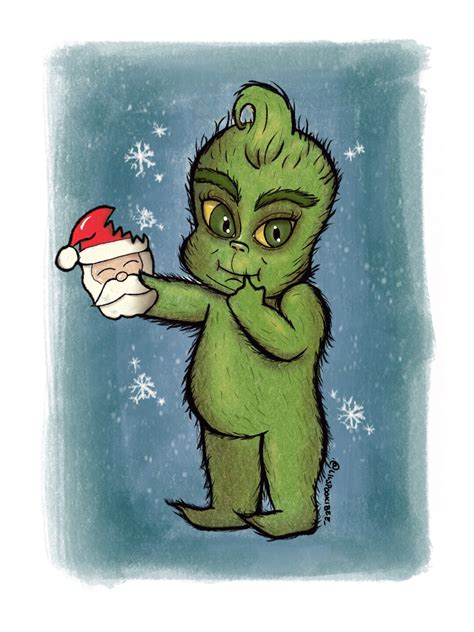 Baby Grinch Print - Etsy