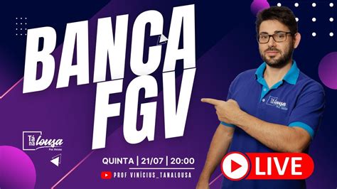 REVISÃO BANCA FGV YouTube