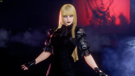 Tekkenmods Goth Lili Black Outfit And Makeup