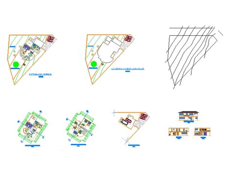 Casa unifamiliar em AutoCAD Baixar CAD Grátis 403 84 KB Bibliocad