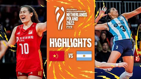 Chn Vs Arg Highlights Phase Women S World Championships