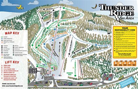 Trail Map - Thunder Ridge Ski Area