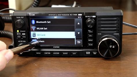 Icom IC 705 A To Z 1 Initial Radio Setup YouTube