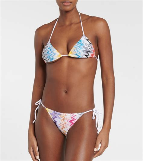 Missoni Mare Zig Zag Triangle Bikini Missoni Mare