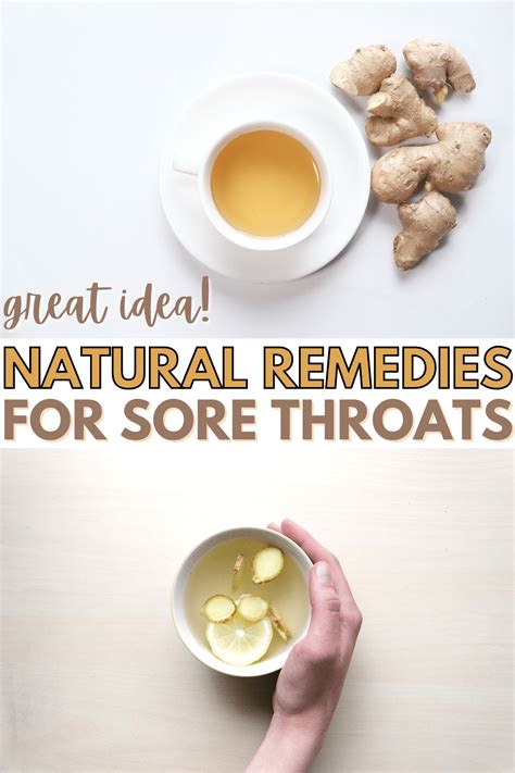 Natural Sore Throat Remedies