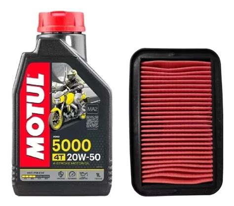 Kit Service Honda Glh 150 Gaucha Motul Filtro Aire Gaona