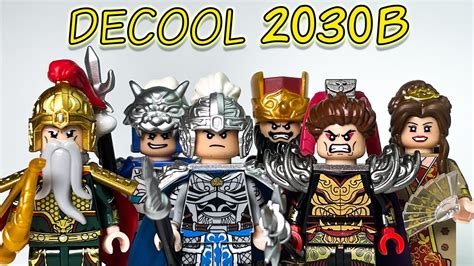 Knock Off Lego Minifigures Three Kingdoms Lu Bu Ma Chao Zhao Yun