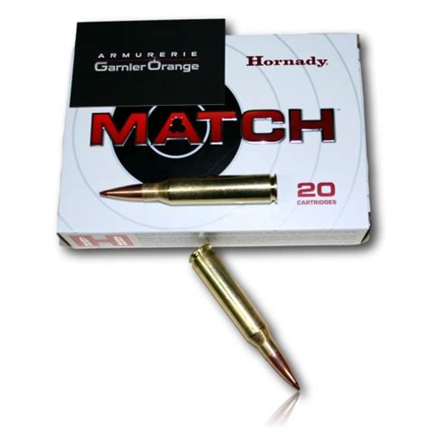 338 Lapua Mag Hornady 285gr Eld Match Bte 20 82300