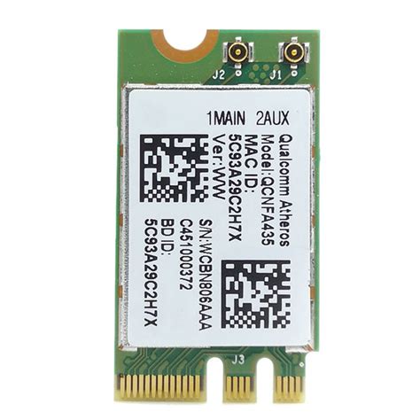 Wireless Adapter Card For Qualcomm Atheros Qca Qcnfa Ac