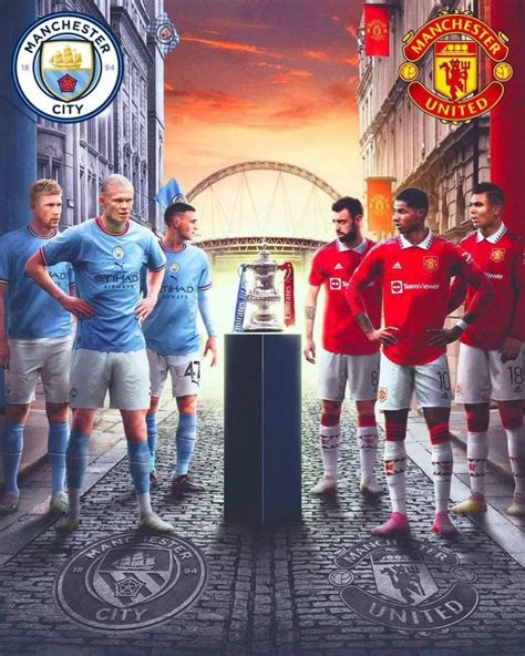 The Manchester United Team Is Shown In This Poster