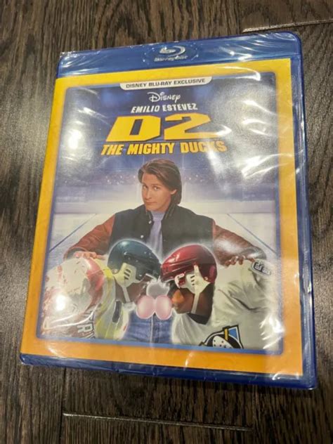 Disney Movie Club Exclusive D The Mighty Ducks Blu Ray Neuf