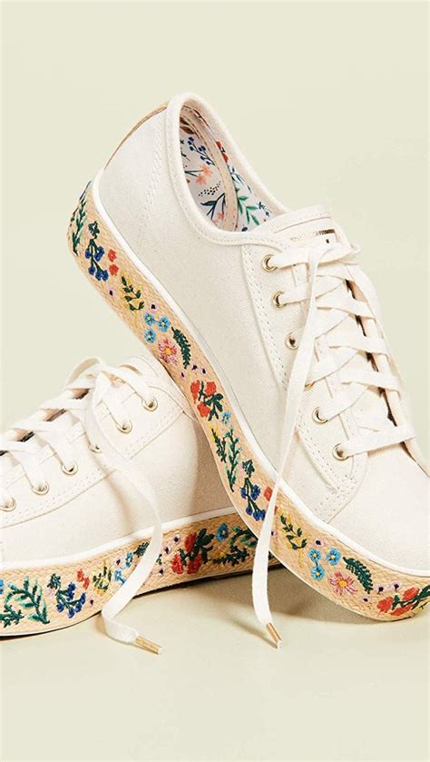 Keds X Rifle Paper Co Triple Kick Espadrille Sneakers Best Sneakers