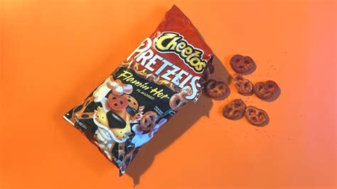 Cheetos Cheddar And Flamin' Hot Pretzels Review: We Can't Stop Eating Them