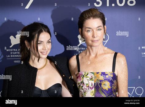 Ana De Armas And Julianne Nicholson Attend The Photocall For Blonde At The Th Venice