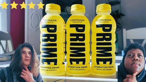 Trying New Lemonade Prime Flavor Ksi And Logan Pauls New Hydration