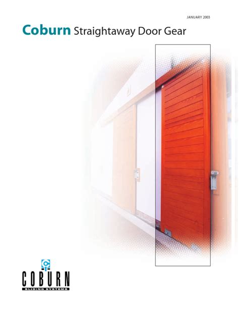 Barndoor Straightaway Door Gear Catalog Coburn Doors Pdf Door Framing Construction