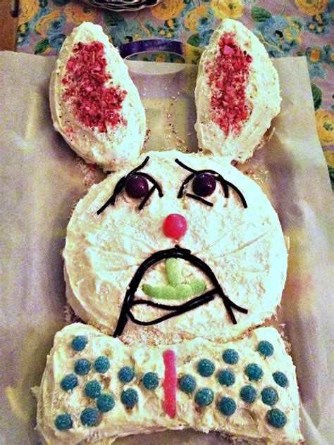 Easy Easter Bunny Cake Is Fun To Make With Kids