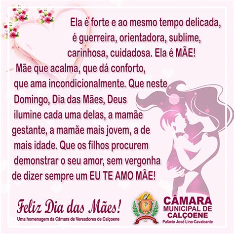 Mensagem Da Câmara Municipal De Calçoene Ao Dia Das Mães — Câmara